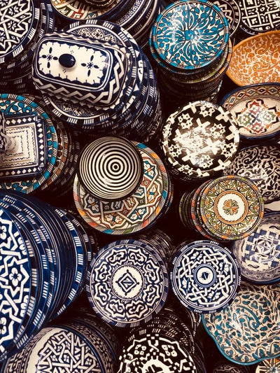 Compra cerámica en Marrakesh